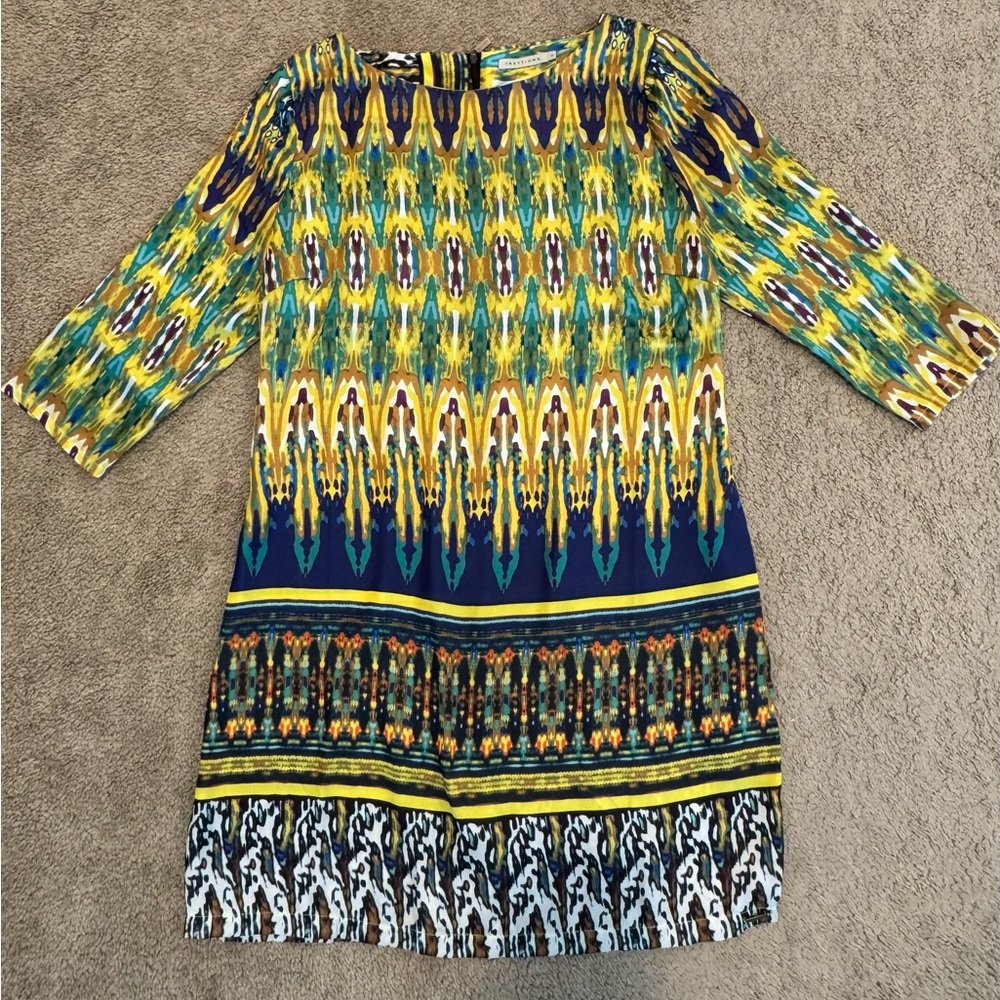 Tretiori Women’s Printed Dress Size Medium (Fits US 8-10) – Excellent Condition